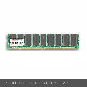 DMS Data Memory Systems Replacement for Dell 311-0413 PowerApp.Cache 100/600 128MB DMS Certified Memory PC100 16X72-8 ECC 168 Pin SDRAM DIMM DMS 